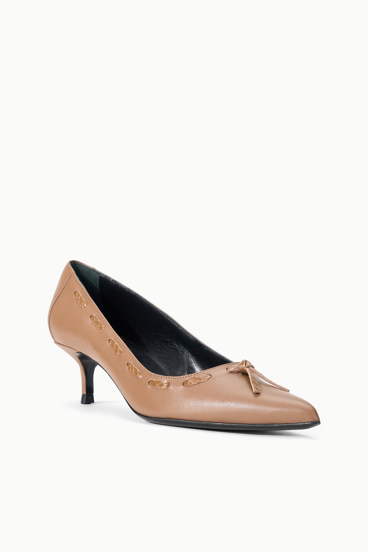 Sebastian Kitten Heel Pump | Husk