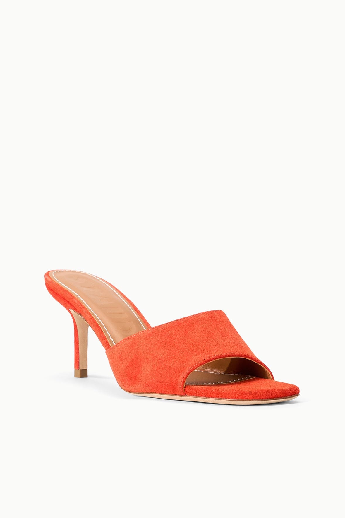 Bea Mule | Tangelo Suede