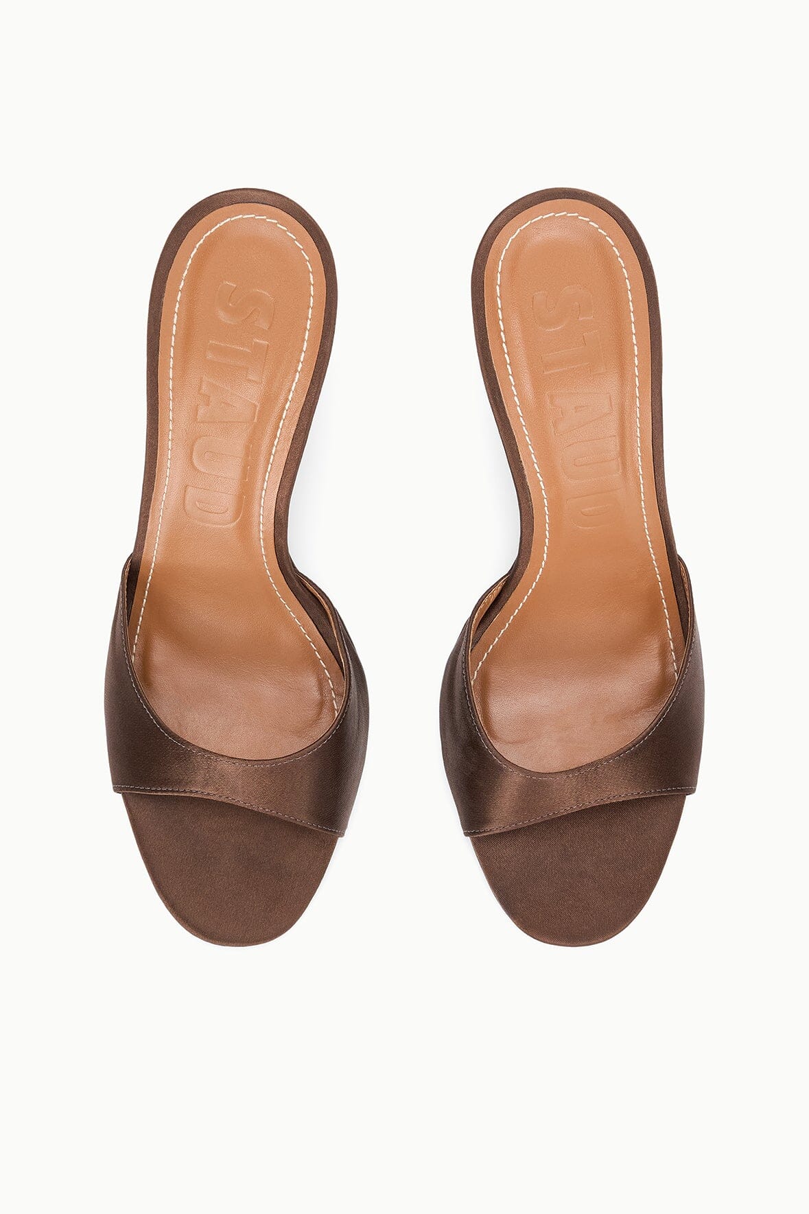 Brigitte High Wedge | Espresso Satin