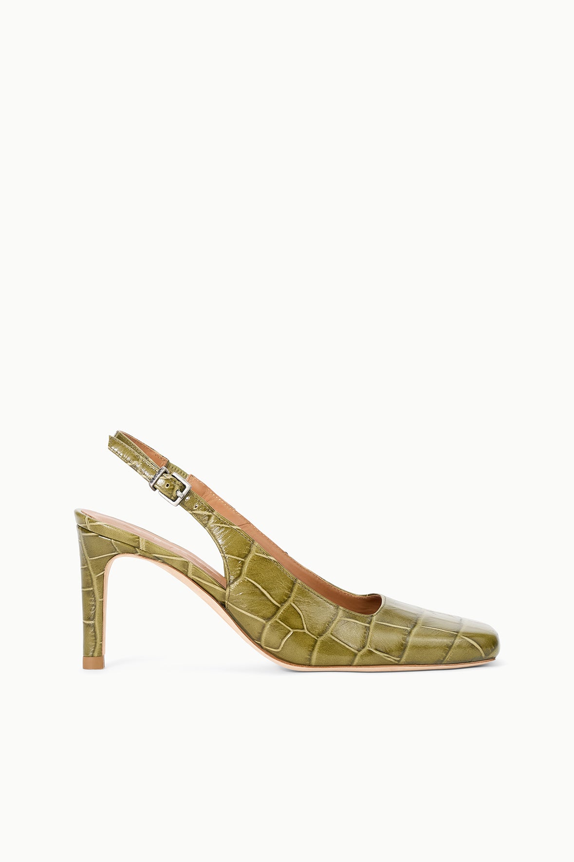 Lucie Slingback Pump | Martini Croc