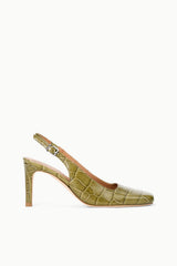 Lucie Slingback Pump | Martini Croc