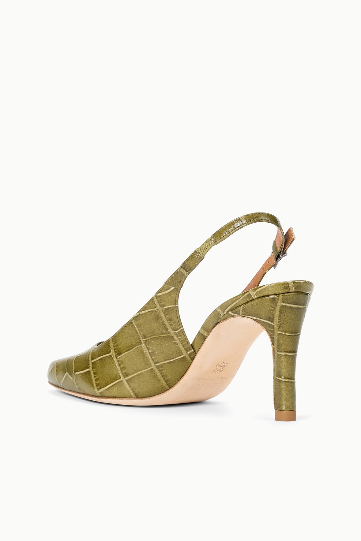 Lucie Slingback Pump | Martini Croc