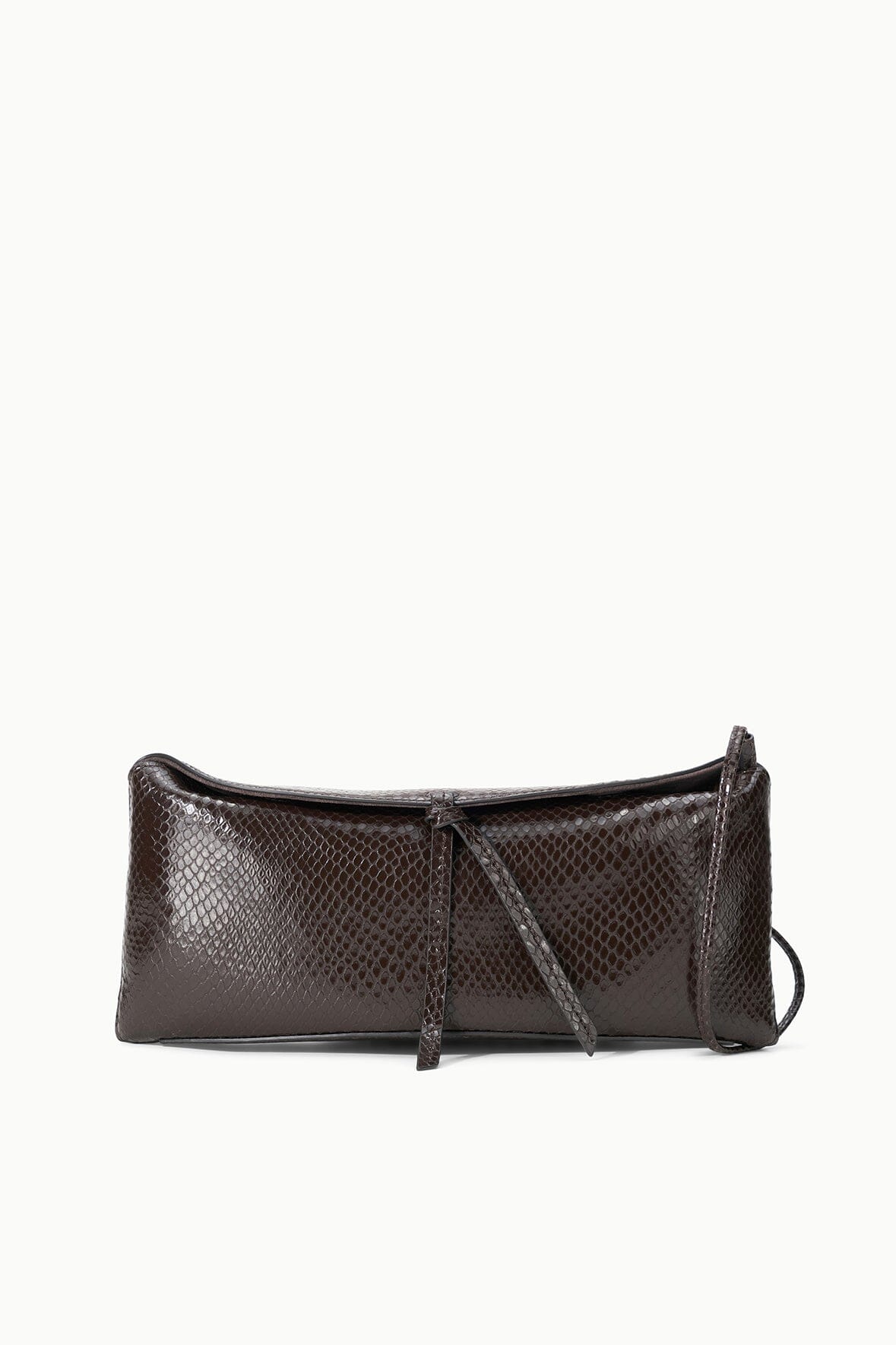 Eve Clutch | Espresso Snake