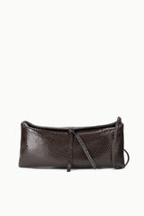 Eve Clutch | Espresso Snake