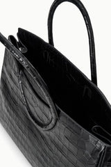 Maude Carryall | Black Croco