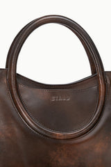 Maude Satchel | Espresso Distressed