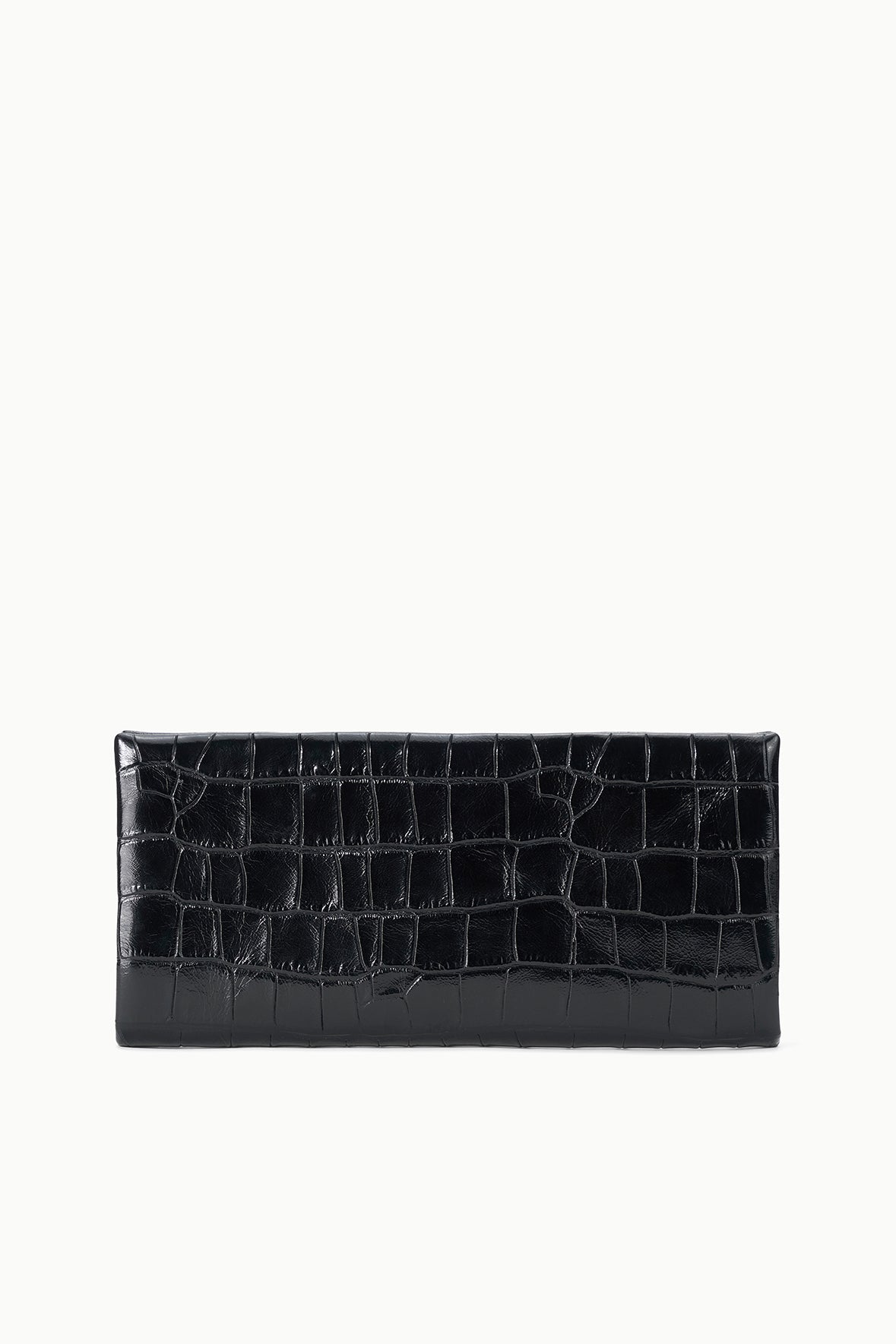 Muse Clutch | Black Croco