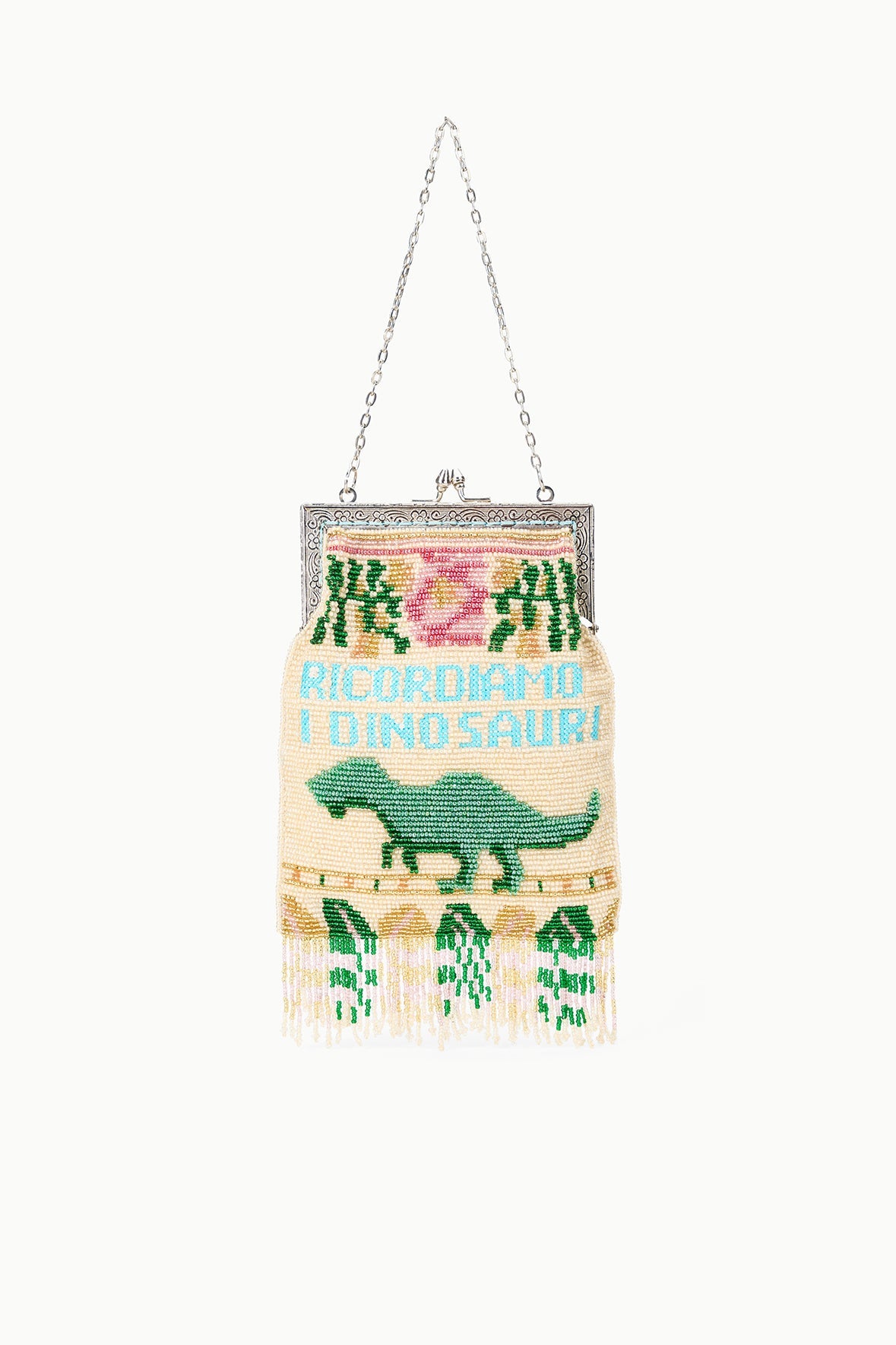 Hughes Beaded Frame Bag | Ricordiamo I Dinosaur!