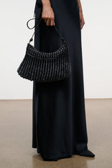 Asta Shoulder Bag | Dark Sapphire Knit