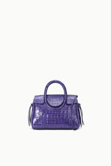Maude Mini Carryall | Amethyst Croco