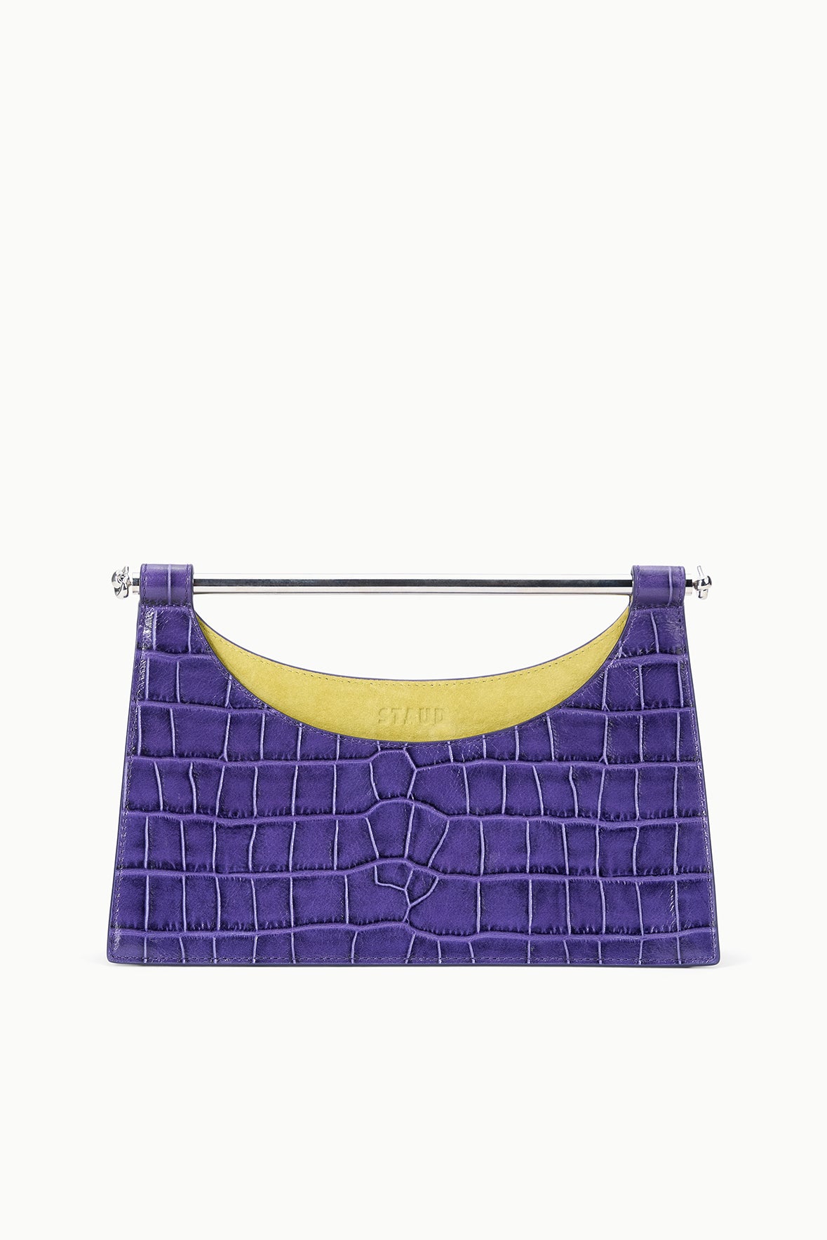 Carys Clutch | Amethyst Croco