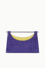 Carys Clutch | Amethyst Croco