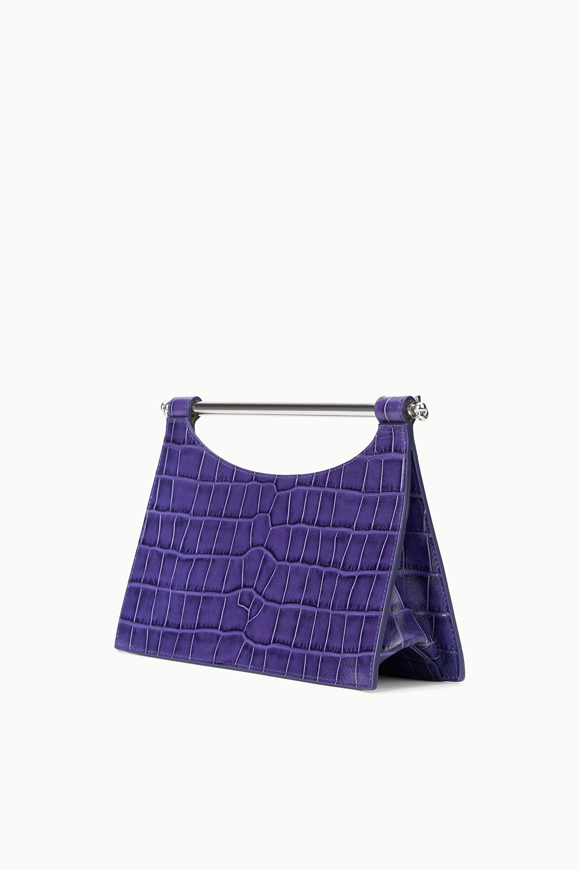 Carys Clutch | Amethyst Croco