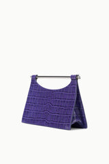 Carys Clutch | Amethyst Croco