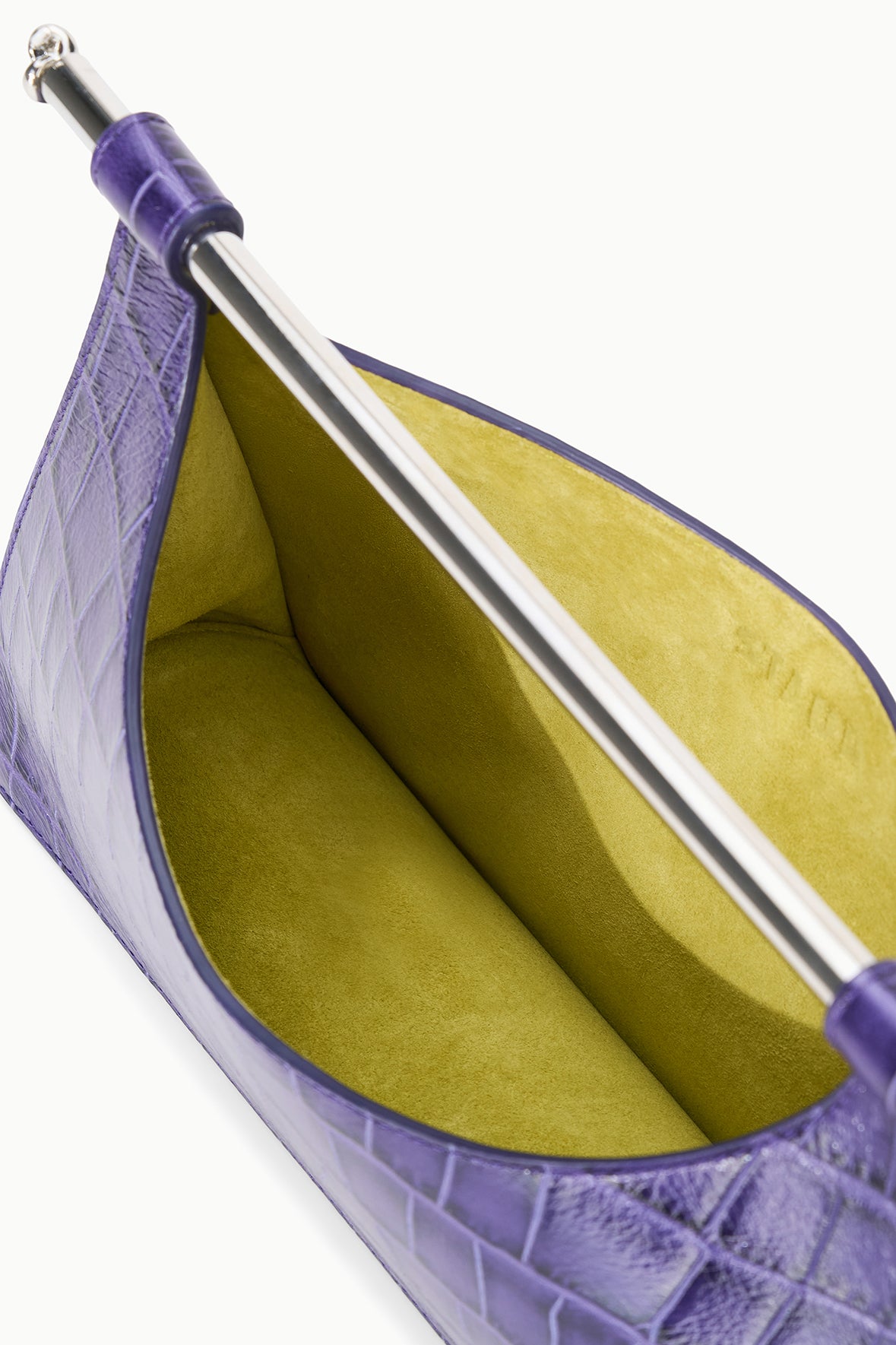 Carys Clutch | Amethyst Croco