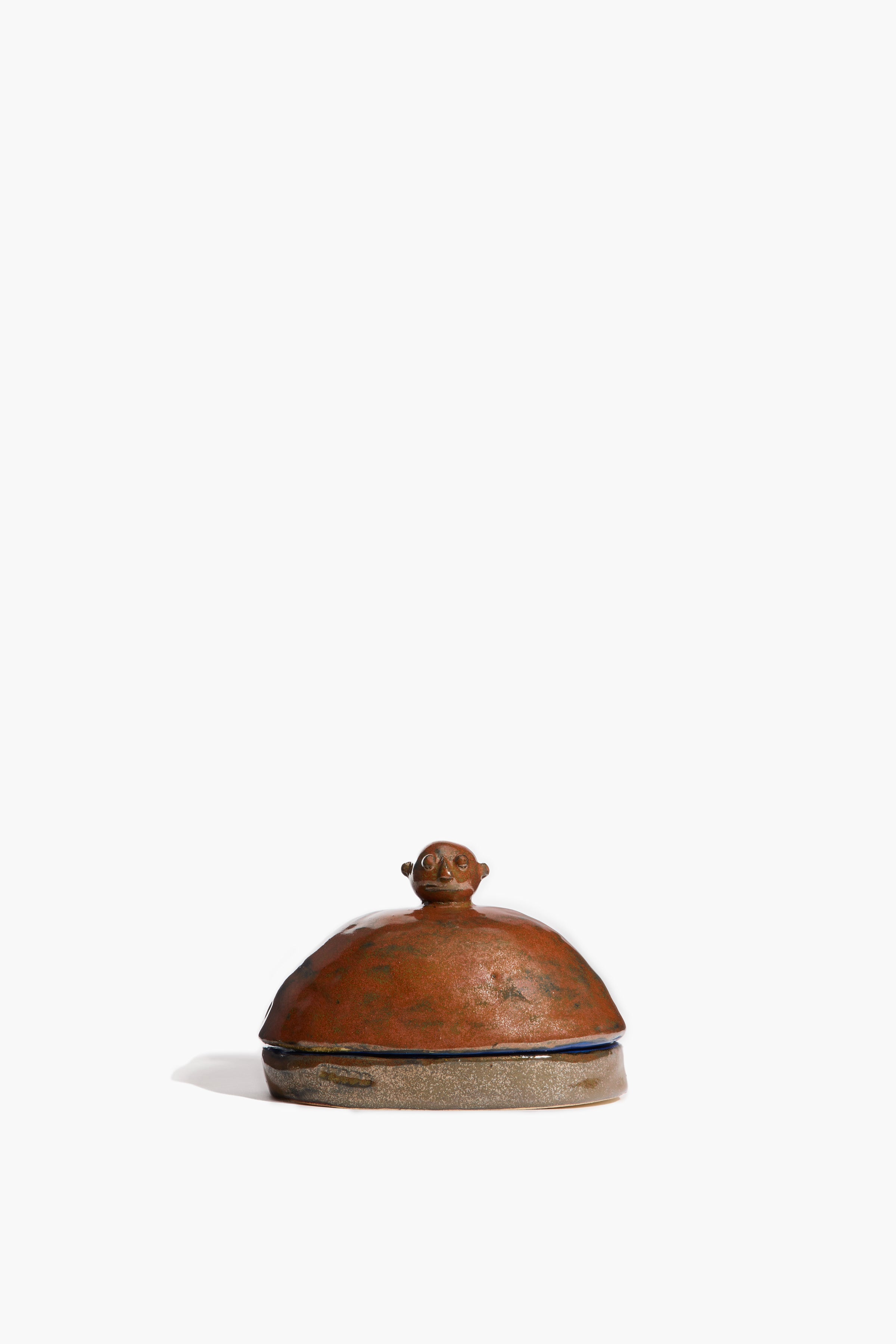 Henry Butter Dish | Brown Glaze
