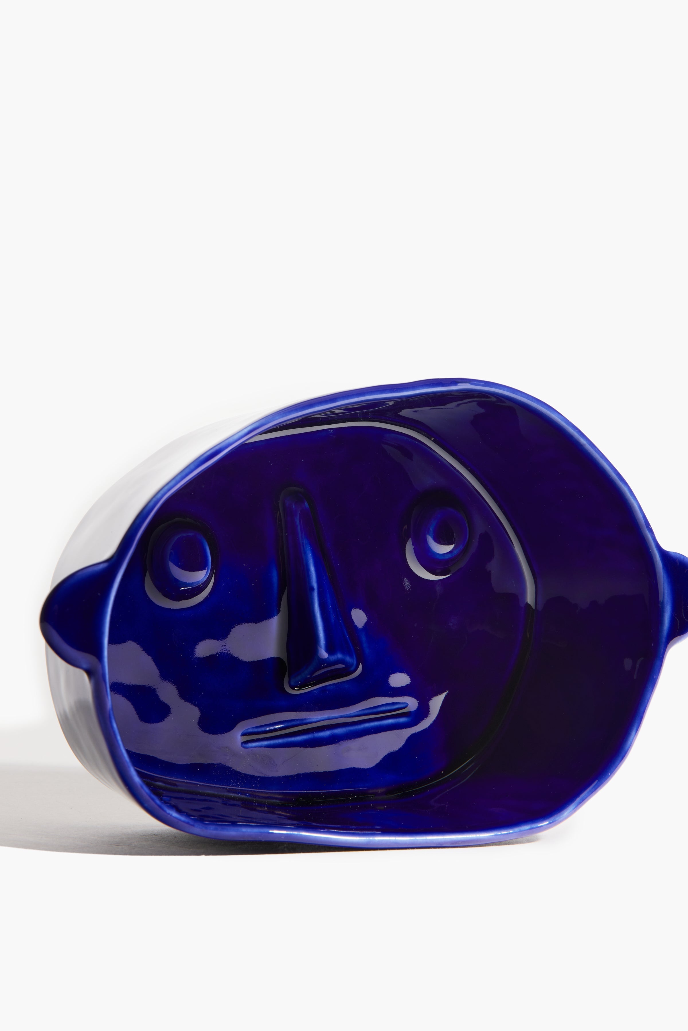 Henry Ceramic Small Dog Bowl | Henry Blue