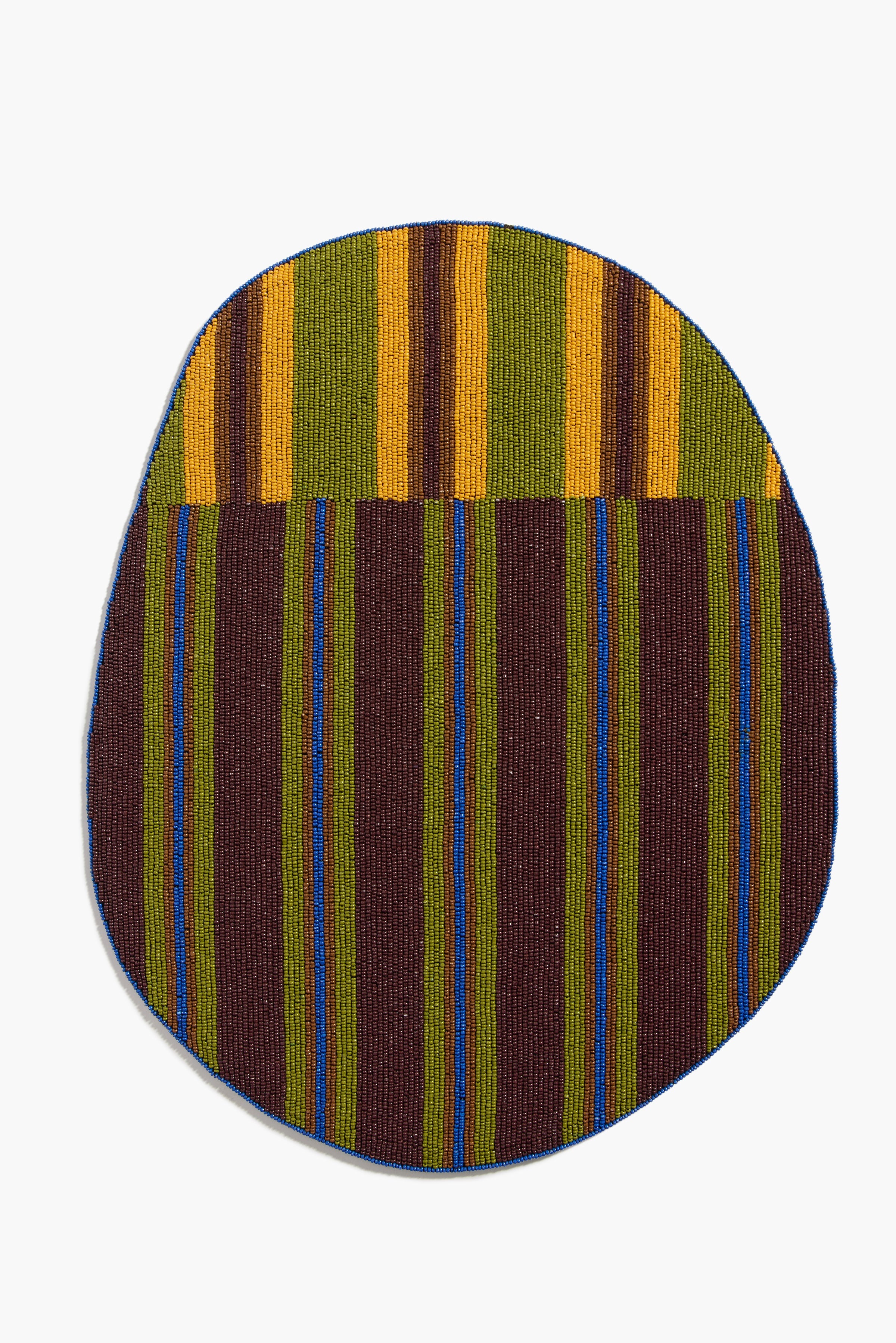 Beaded Placemats | Henry Stripe