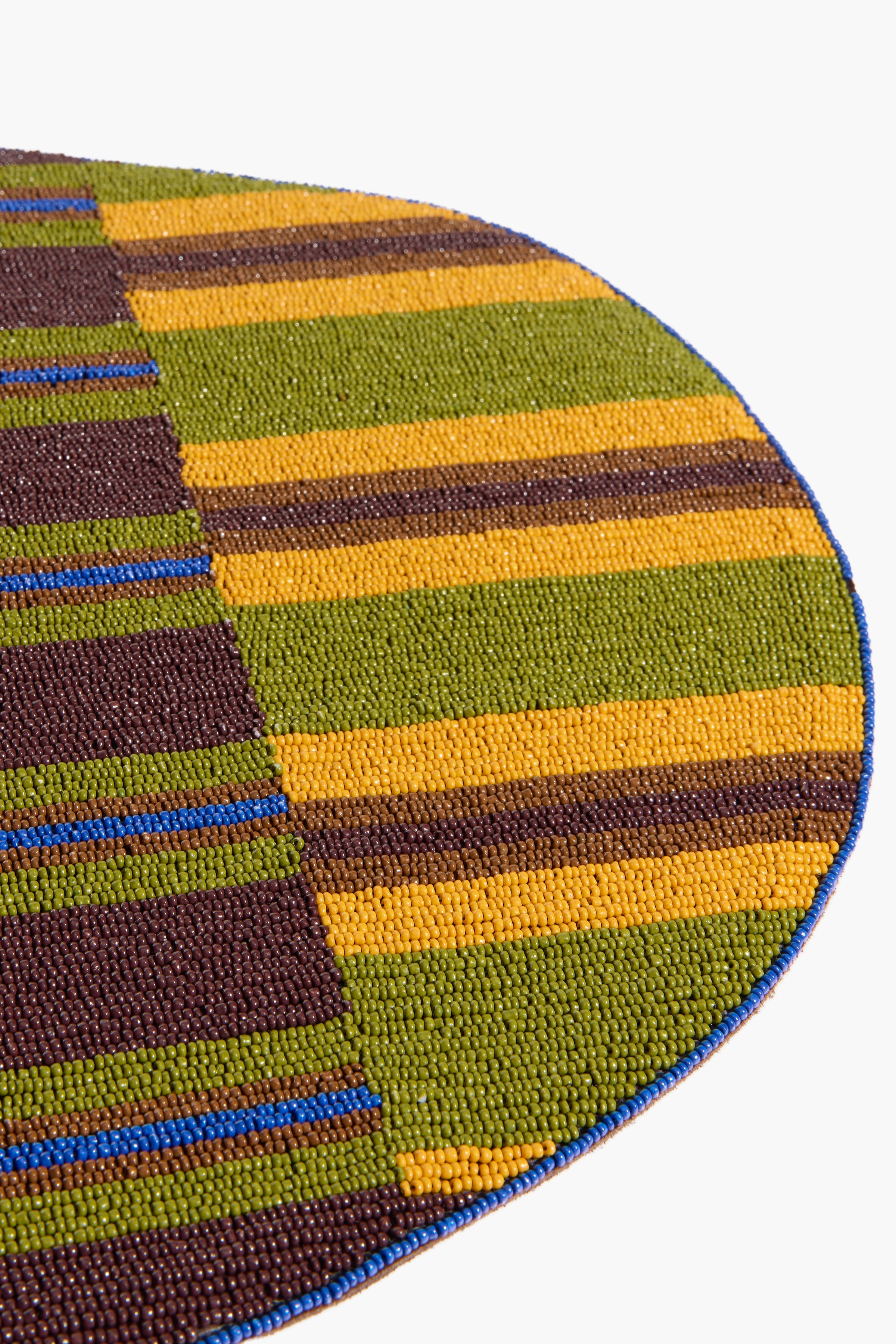 Beaded Placemats | Henry Stripe
