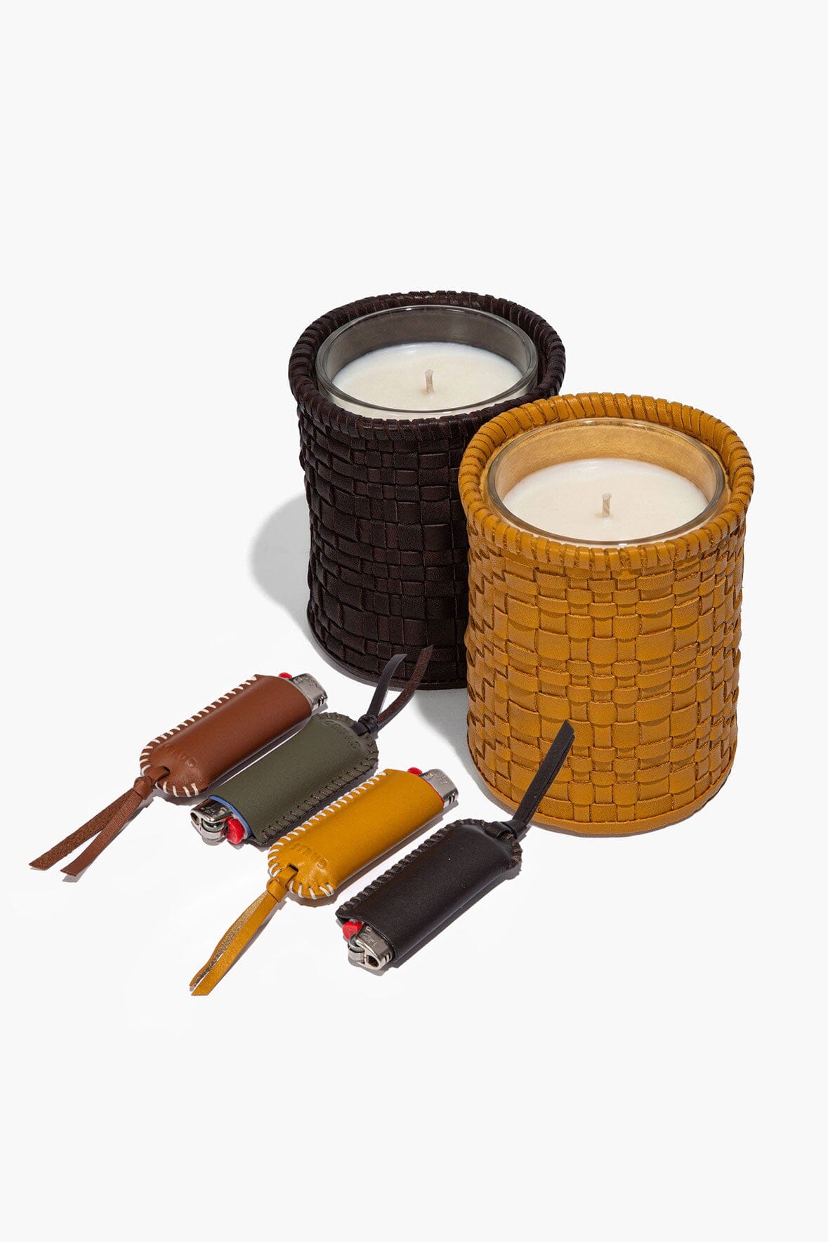 Pyre Leather Lighter Cover | Espresso