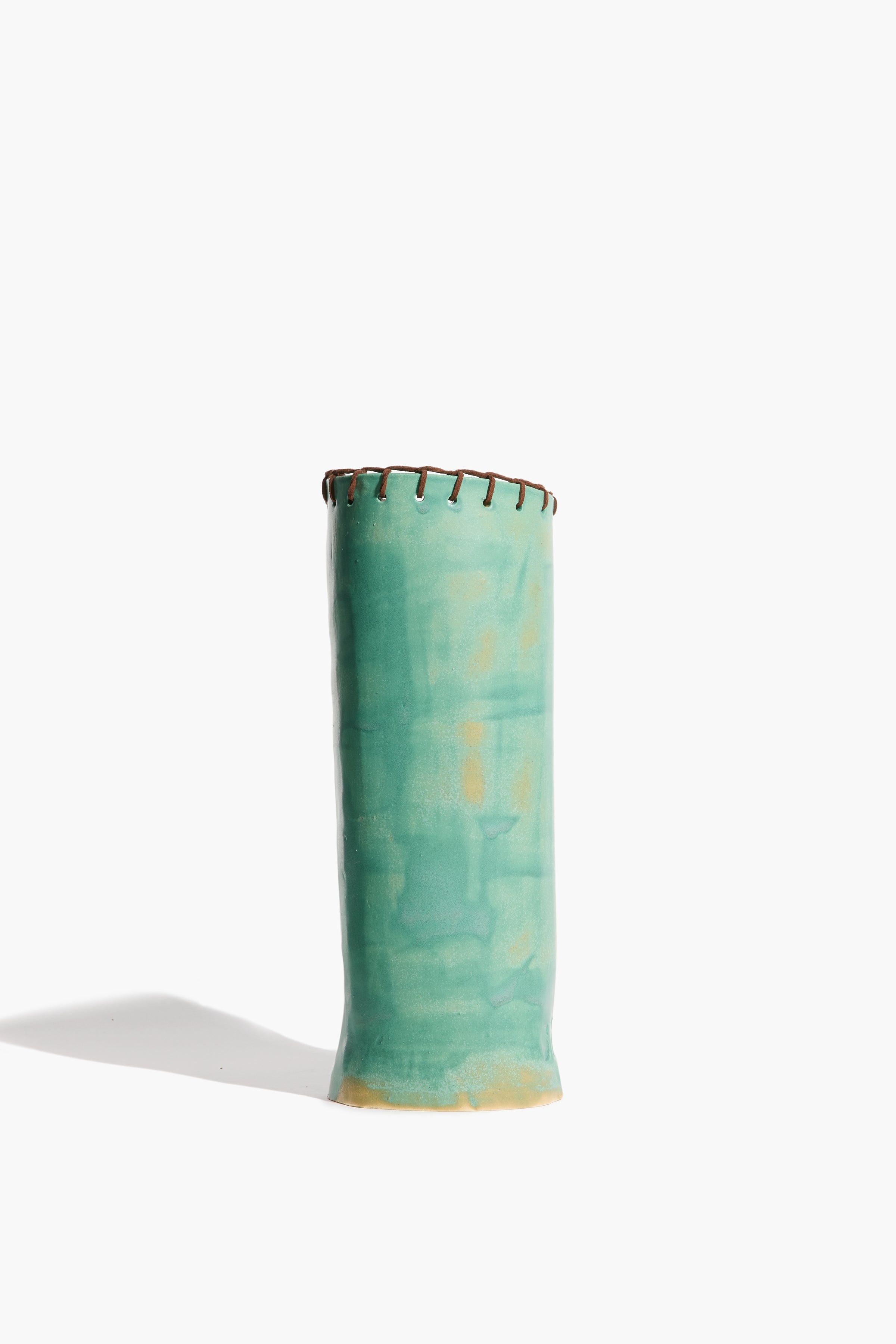 Laced Vase | Satin Patina Glaze