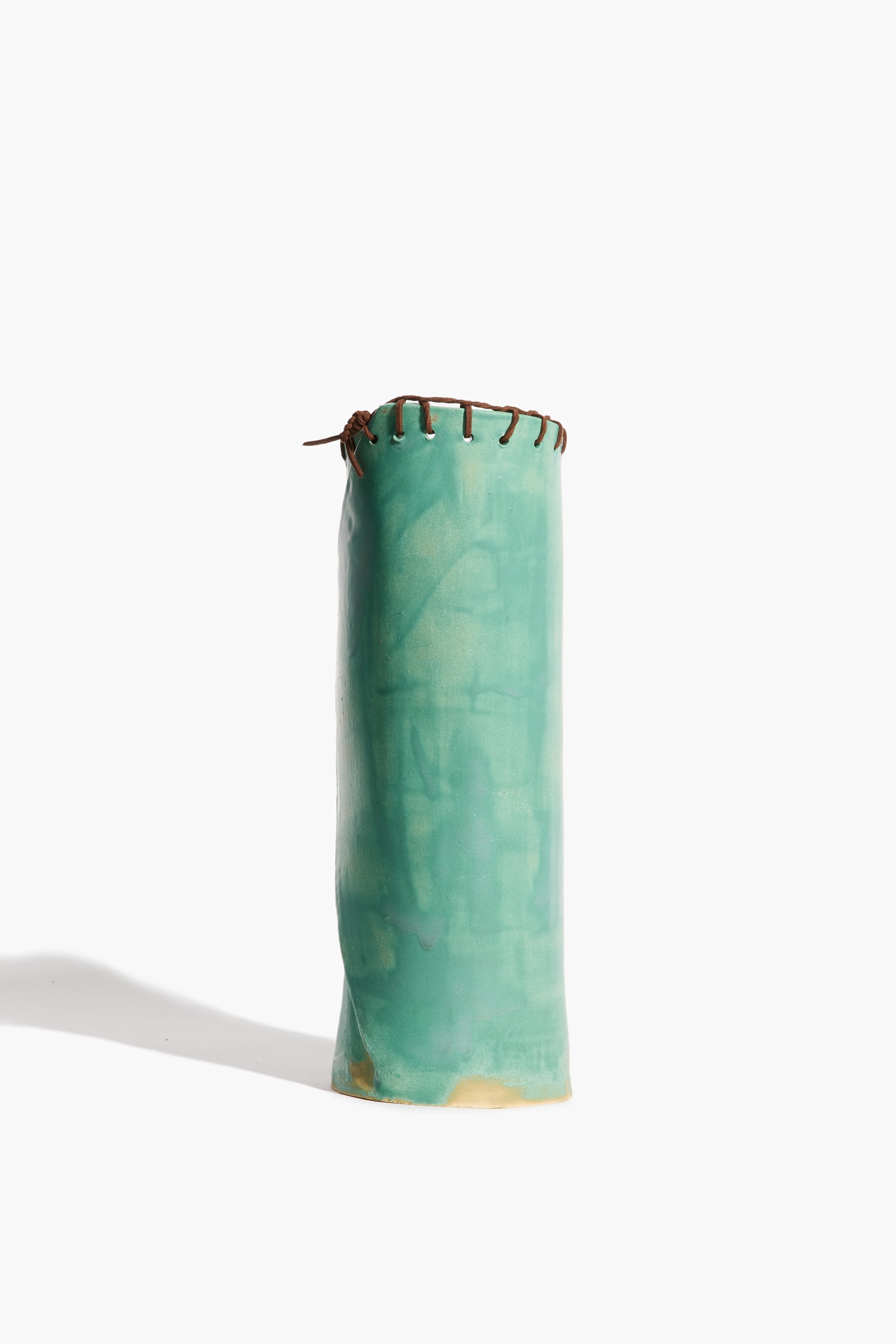 Laced Vase | Satin Patina Glaze
