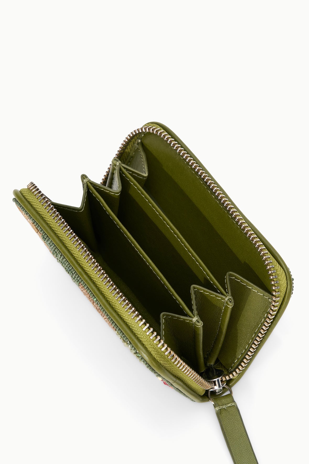 Marcel Zip Wallet | Beaded Fruit