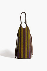 Mari Beaded Wine Bottle Bag | Henry Stripe