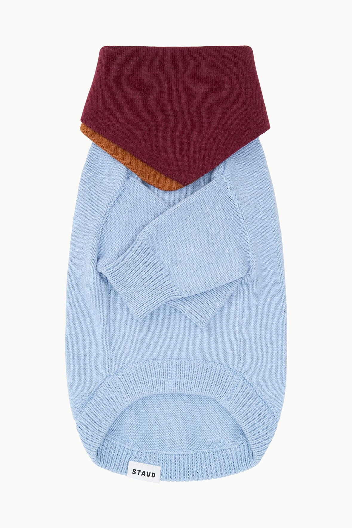 Pet Winston Sweater | Powder Blue Multi