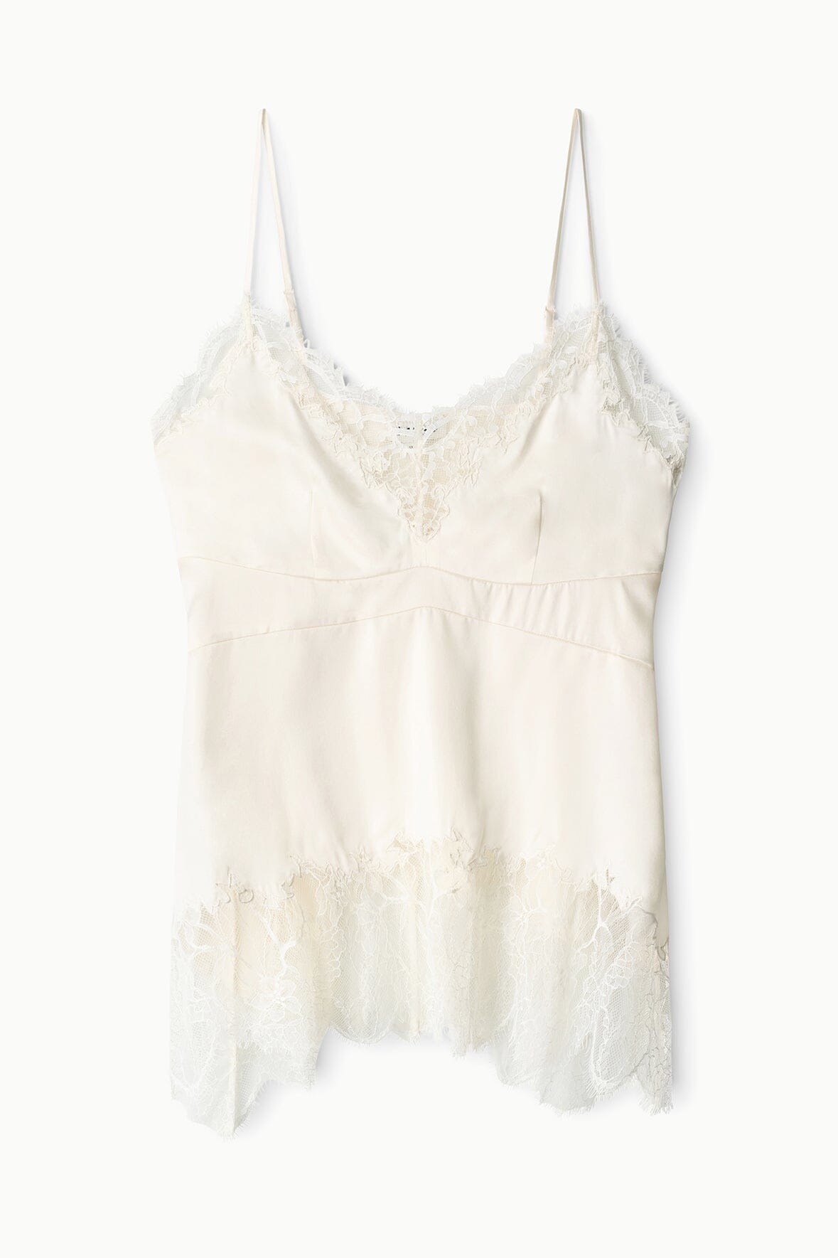 Lina Silk Top | Ivory