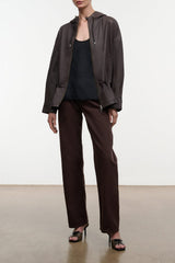 Gondola Leather Jacket | Earth