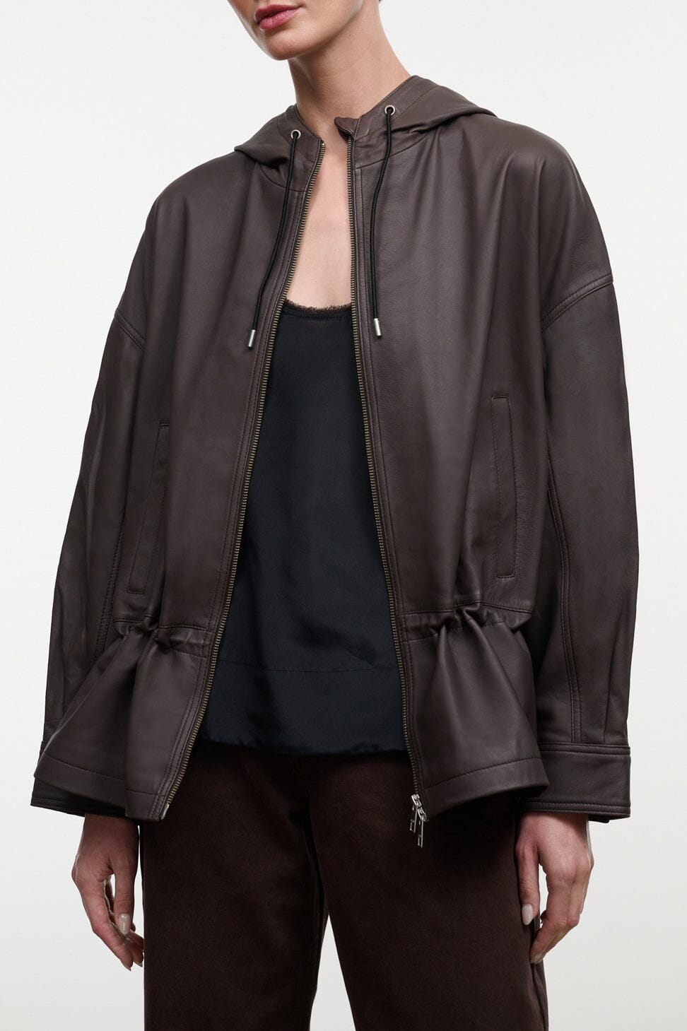 Gondola Leather Jacket | Earth