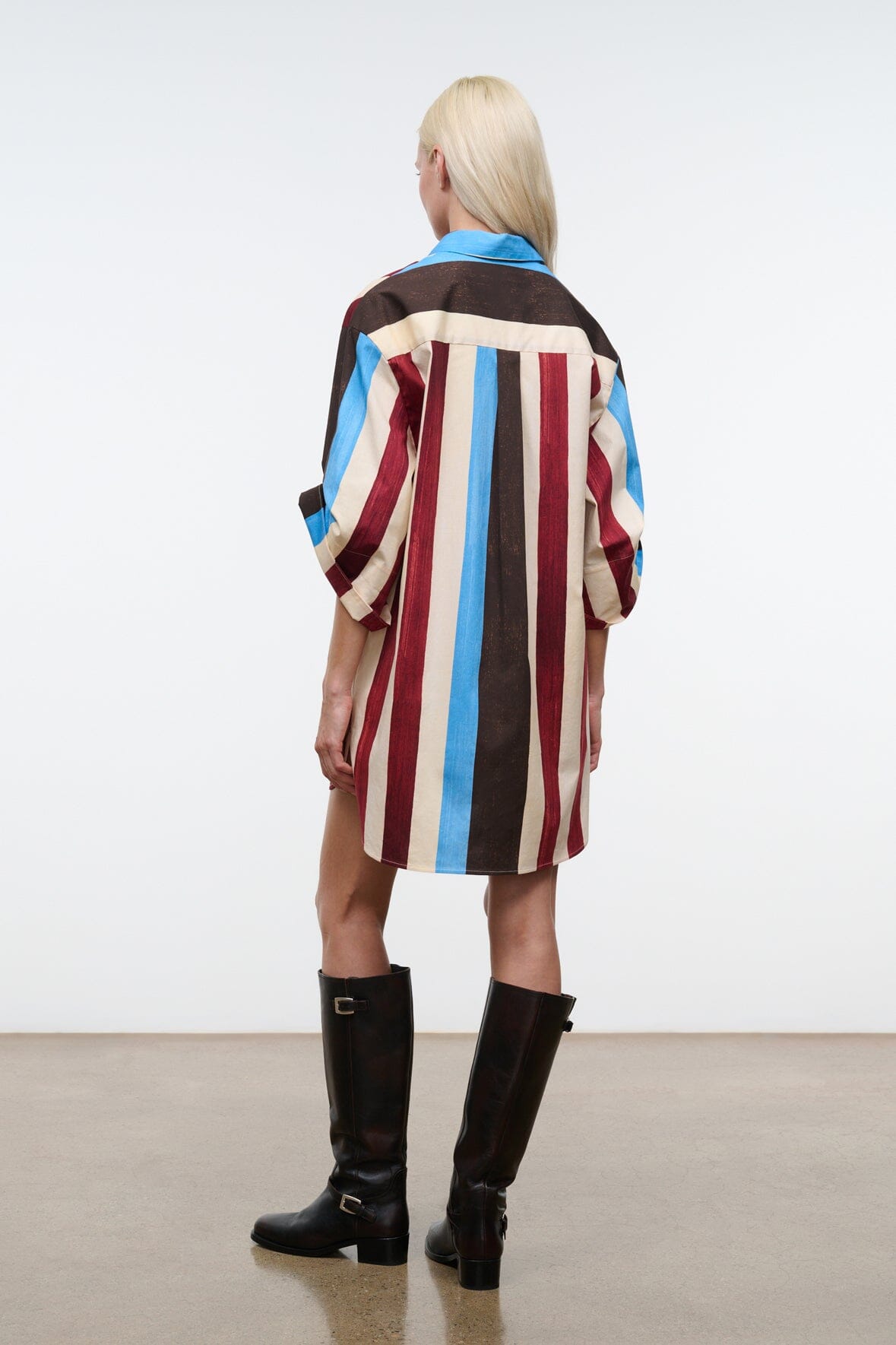 Nico Dress | Caffe Stripe