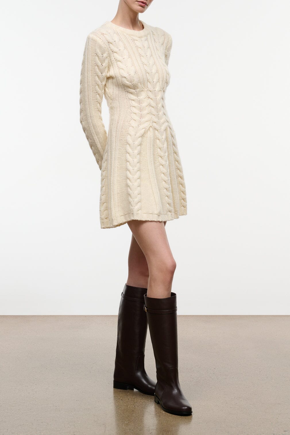 Hale Sweater Dress | Ivory
