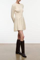 Hale Sweater Dress | Ivory