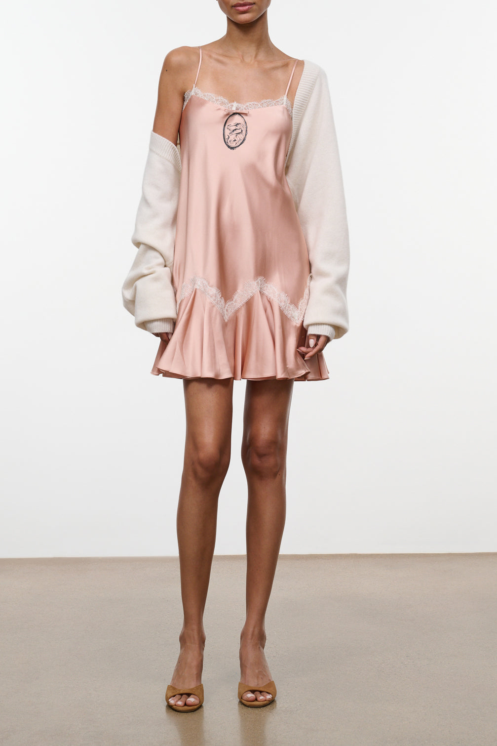 Ashton Cashmere Shrug | Ivory