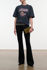 Liam Relaxed Tee | Washed Black