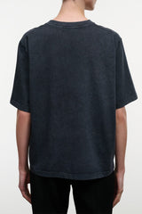Liam Relaxed Tee | Washed Black