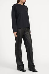 Slate Long Sleeve Tee | Black