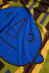Cashmere Blanket | Nightowl Stripe