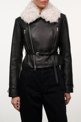 Soho Leather Jacket | Black