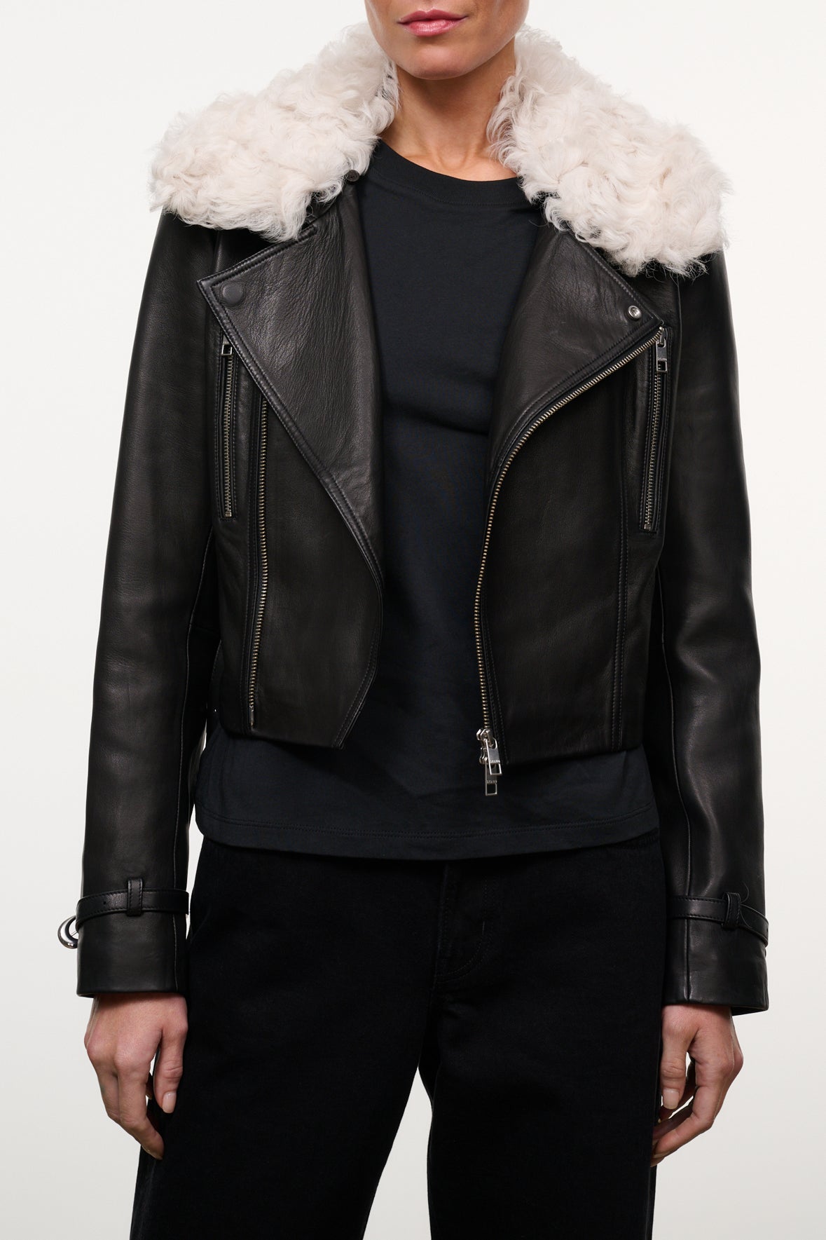 Soho Leather Jacket | Black