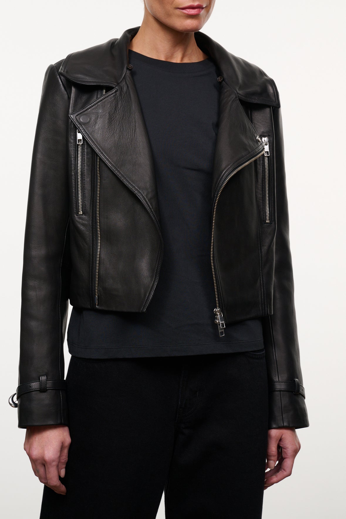 Soho Leather Jacket | Black
