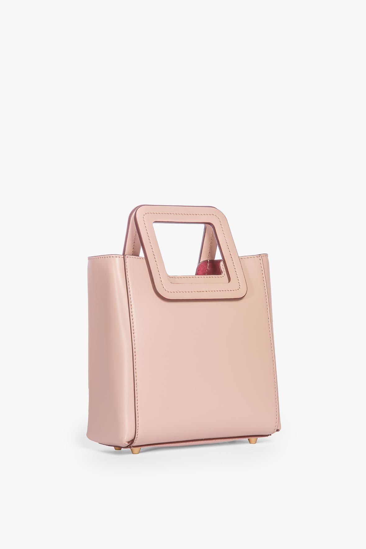 Mini Shirley Leather Bag | Blush