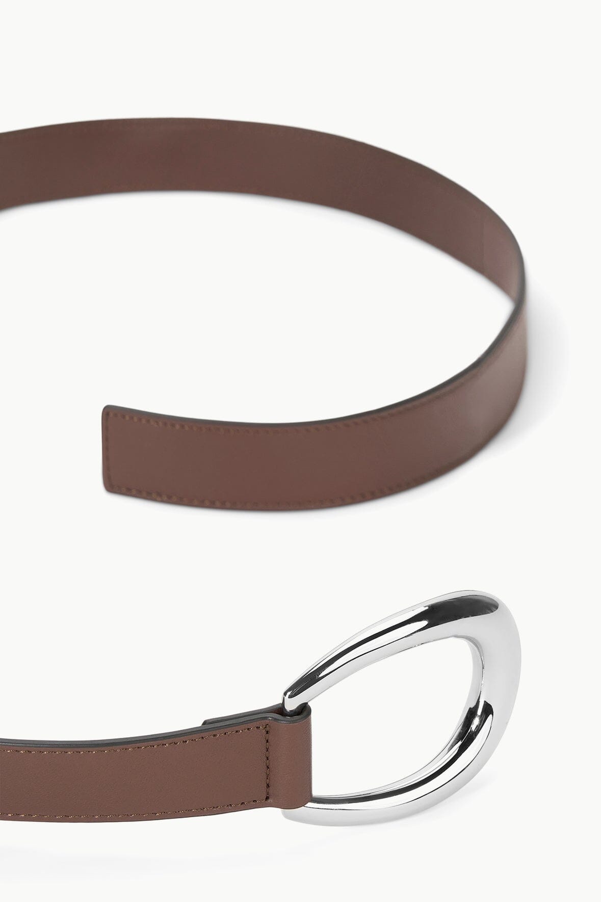 30mm Wrap Belt | Mahogany Silver