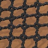 Alba Ballet Flat | Black Netting