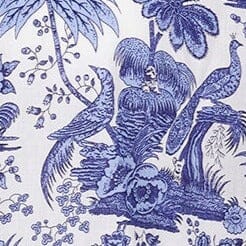 Mala Bikini Top | Blue Toile