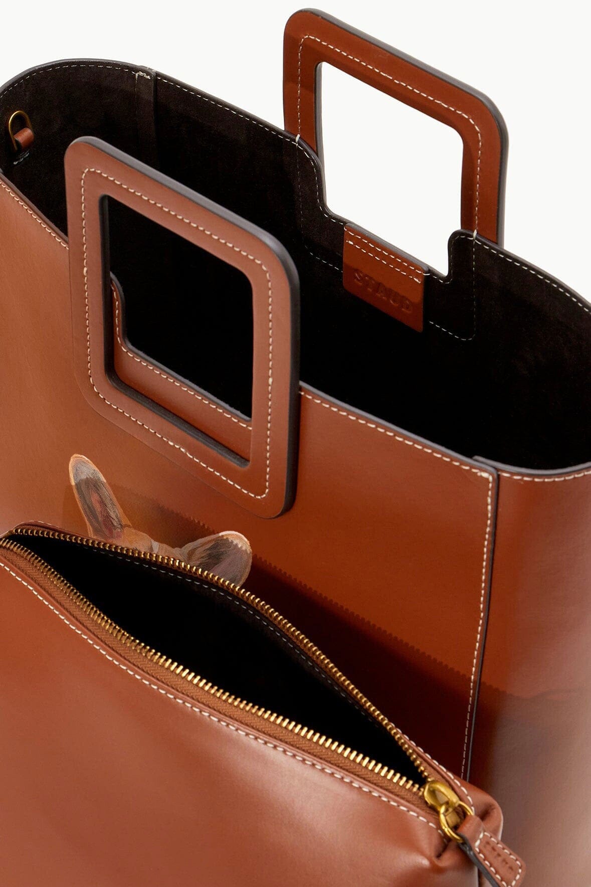 Custom Shirley Leather Bag | Tan