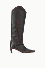 Western Wally Boot | Espresso Distressed