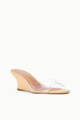 Brigitte Wedge | Porcini PVC
